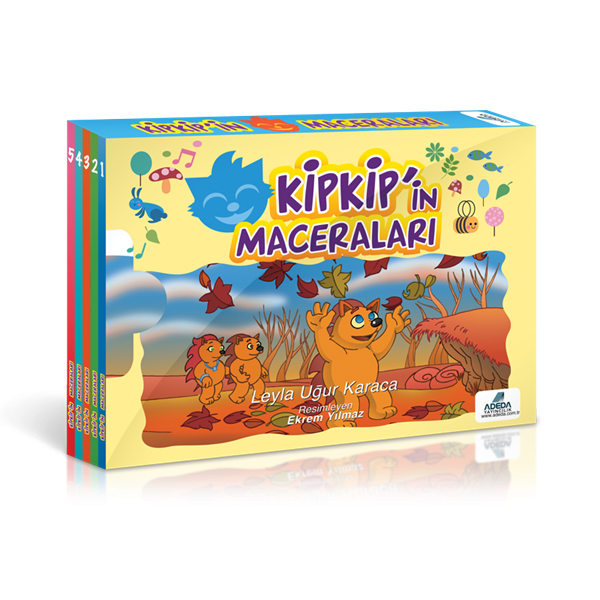 Kipkip'in Maceraları 5 Li Set